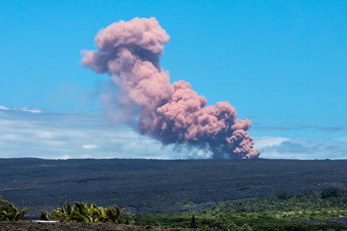 Ash Plume